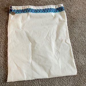 Tory Burch cloth shoe bag